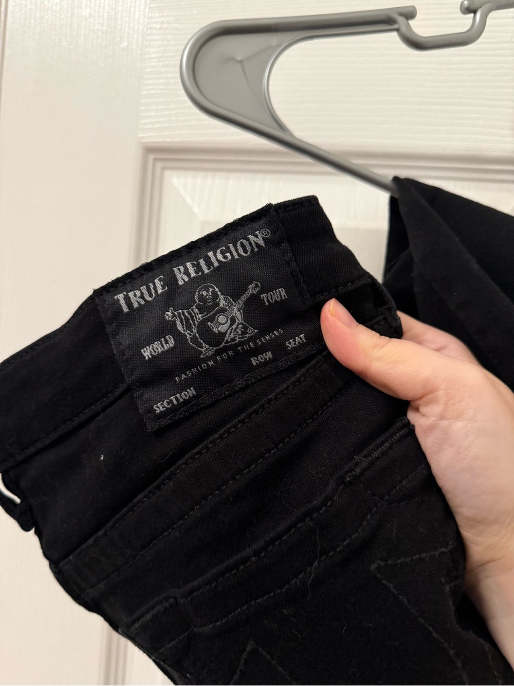 True Religion Black Skinny